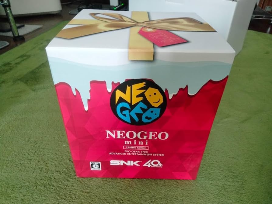 NEOGEO - ネオジオ ミニ クリスマス限定品 美品 NEOGEOmini ネオジオミニ 本体 クリスマス限定版 紙袋付き 新品